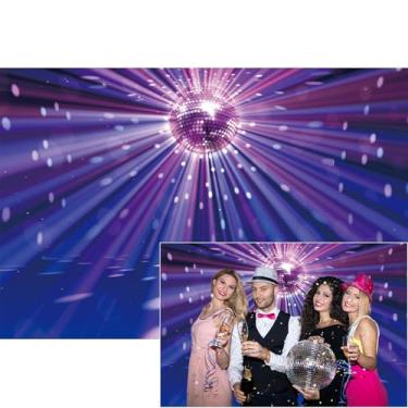 Imagem de YongFoto Discos Ballroom Nightclub Bar Backdrop 3 x 2,4 m KTV Karaokê Rock Neon Music Fotografia Fundo 80 anos 90 Vamos Festa Decoração Banner Retratos Sessão de Fotos Papel de Parede Estúdio Estúdio