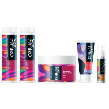 Imagem de Ohmygod kit color show + leave in macadame + óleo de argan