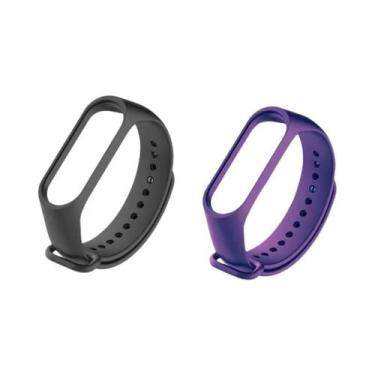 Imagem de Pulseiras de Silicone para Xiaomi Mi Band 7, 6, 5, 4 e 3 - Acessórios 