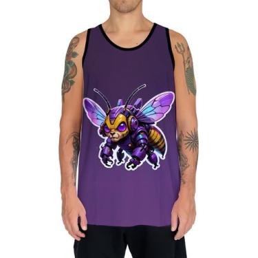 Imagem de Camiseta Regata Tshirt Animais Cyberpunk Abelhas Inseto HD 1 - Enjoy S