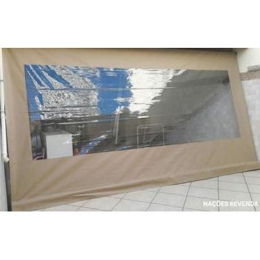 Imagem de Lona Confeccionada para Toldo Cortina *SOMENTE A LONA* Medidas 4m x 2,