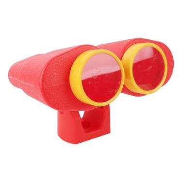 Imagem de Binóculos Infantis Com Oculares Duplas, Brinquedo Educacional para Aprendizagem Ao Ar Livre, Telescópio de Plástico para Meninos e Meninas