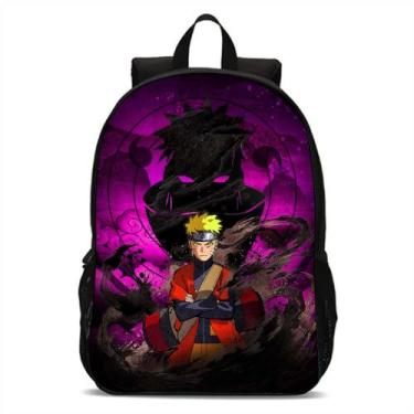 Imagem de Mochila Escolar Volta As Aulas Estampa Naruto Top Infantil - Broome, N