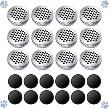 Imagem de 12 Pack Dog Scent Training Box,Magnets Dog Scent Work tins,Dog Nose Work containers,Smell Metal Tins for Dog Training,Pet Scent Training Box,Cat Scent Work tins,Pet Aluminium Tins (12 Pack)