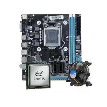 Imagem de Kit Processador i5 4570 Placa Mae H81 1150 DDR3 HDMI VGA USB