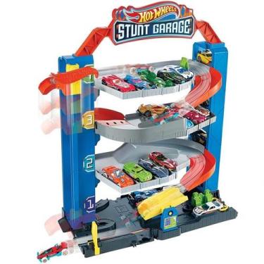 Imagem de Pista Hot Wheels Pista City Garagem 4 Pisos Mattel