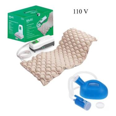 Imagem de Colchão Caixa De Ovo Elétrico Para Acamados Anti Ferida 110V Com Colet