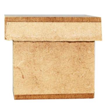 Imagem de Kit de Caixas Tampa Sapato de Mdf Madeira Crua 05 X 05 X 05 Cm - Quant