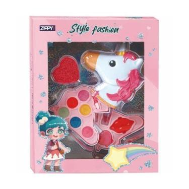 Imagem de Brinquedo Kit De Maquiagem Unicórnio Style Fashion Zippy Toys