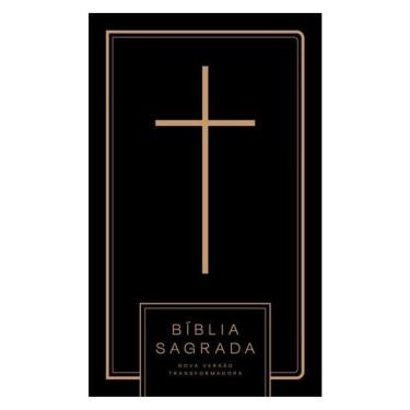 Imagem de Bíblia Nvt Cruz All Black - Letra Normal