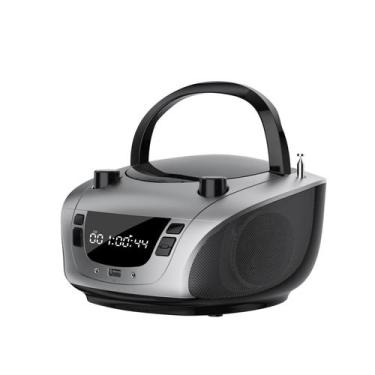 Imagem de Mini Player de CD Portátil LONPOO com Bluetooth e USB - Design Moderno