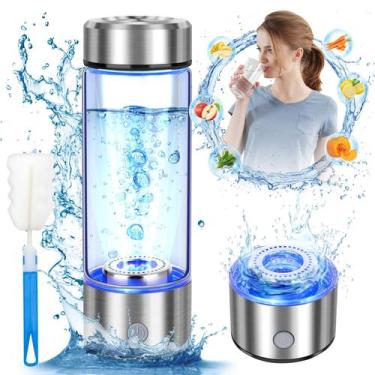 Imagem de Garrafa de Água de Hidrogênio 420ml - Tecnologia SPE PEM