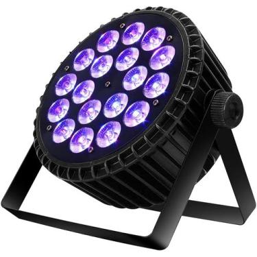 Imagem de Luzes de Palco LED SHEHDS RGBWA+UV 18x18W - DMX512 - 6 em 1