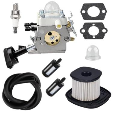 Imagem de Moleyaso Carburador BG 86C para soprador de folhas Stihl BG-86C SH86 SH86C BG86CE BG86Z BG86CEZ C1M-S261B 4241-120-0623 4241-120-0616 W BG86 Filtro de ar Tune. Kit e Up