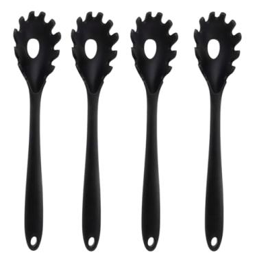 Imagem de Pegador de Massa Silicone Preto Grande | 04 Un