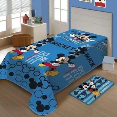 Imagem de Manta Infantil Mickey Disney Sof Microfibra 1,5x2,0 Jolitex - LEPPER, 