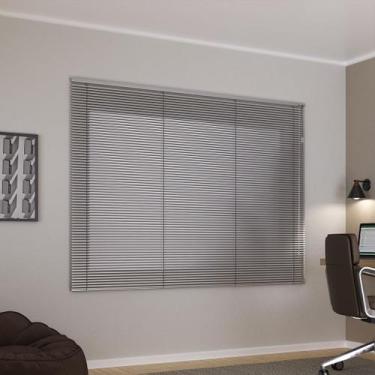 Imagem de Persiana Horizontal Alu Crisdan  L 2,00 X 2,30 A Prata
