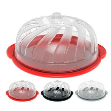 Imagem de Boleira com Tampa Gourmet - Vermelha - UNIJET