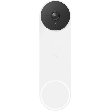 Imagem de Google - Campainha de vídeo Nest Wi-Fi - Funciona com bateria - Snow-GA01318-US