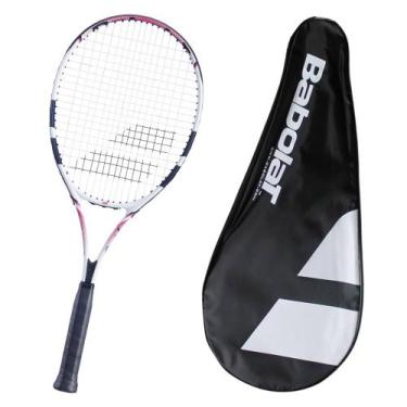 Imagem de Raquete de Tênis Babolat Feather 260g, Branco