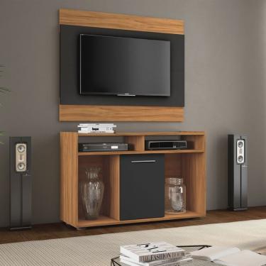 Imagem de Conjunto Painel com Estante para TV até 43 Polegadas Show Notável Móveis