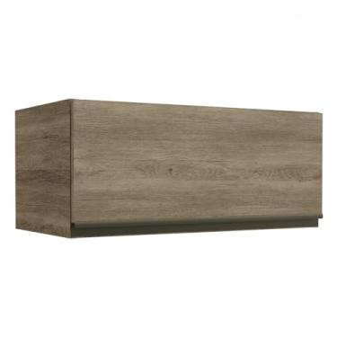 Imagem de Armário Aéreo Basculante 70Cm Maxxi 1 Porta Nogal G769 Kappesberg