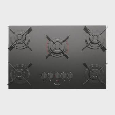 Imagem de Cooktop Fischer Fit Line 5 Bocas Preto Bivolt 26343