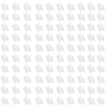 Imagem de 100 peças clipes de enxerto de plantas clipes de enxerto de plástico grampo de suporte de planta de tomate conecta videiras clipes de enxertia de sementes clipes de orquídea clipes de fixação de