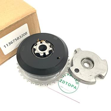 Imagem de ZDTOPA 11367583208 Roda dentada de corrente de distribuição do eixo de comando de escape compatível com BMW X3 X5 Z4 E83 E70 E90 1136 7583 208