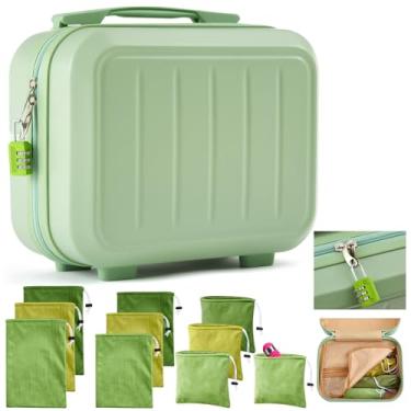 Imagem de Chunful Estojo organizador de brinquedos para jogos adultos e 9 peças, 3 tamanhos, sacos de armazenamento de brinquedos, reutilizáveis, caixa de brinquedos com cadeado, recipiente de armazenamento de