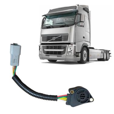 Imagem de Sensor Do Pedal Acelerador Volvo Fh 12 13 D13A Com Chicote