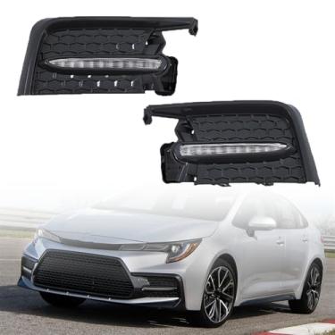 Imagem de TJHSM Conjunto de faróis de neblina LH e RH de substituição para Corolla SE XSE 2020 2021 2022 lado esquerdo e direito
