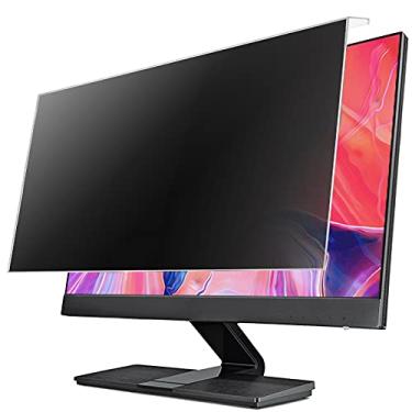 Imagem de HXLXWUSC Filtro de privacidade para monitor, filtro de privacidade para pendurar na tela, película protetora acrílica antirreflexo anti luz azul para os olhos, 17-32 polegadas, adequado para escolas