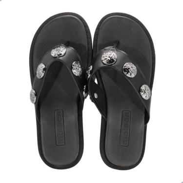 Imagem de Tamanco Feminino Moleca Plataforma Preto