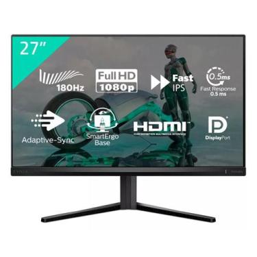 Imagem de Monitor Gamer Philips EVNIA 24 Polegadas 80HZ, 27