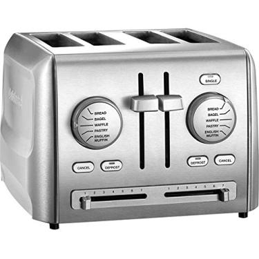 Imagem de Cuisinart CPT-640P1 4-Slice Custom Select Toaster, Stainless Steel