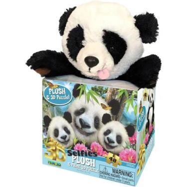 Imagem de Quebra Cabeça 3D - 48 Pecas e Pet Selfie Panda MULTIKIDS