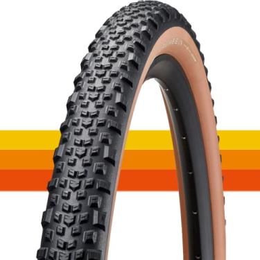 Imagem de AMERICAN CLASSIC Pneu de bicicleta Gravel, Krumbein sem câmara de ar pronto para bicicleta, 650B x 47C, 700 x 40C, 700 x 50C, pista única