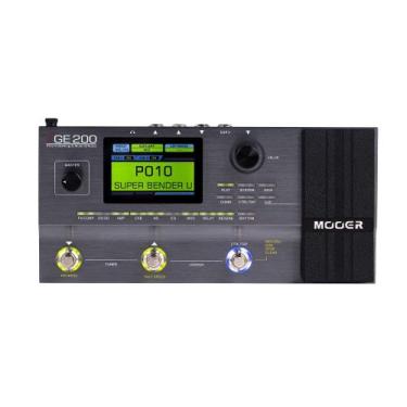 Imagem de Pedal de efeitos múltiplos MOOER GE200 Amp Modeling com 55 ampères