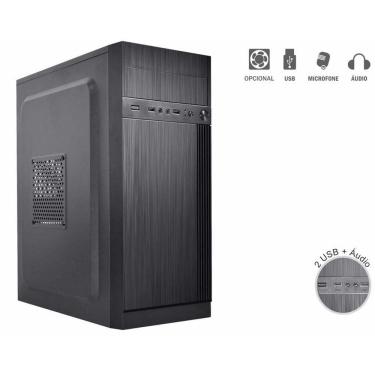 Imagem de Gabinete K-Mex Matx Com Fonte E Cabo De Força