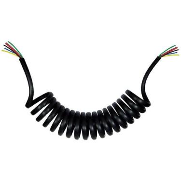 Imagem de Chicote Eletrico Espiral 5,5m 7V sem conector - DNI