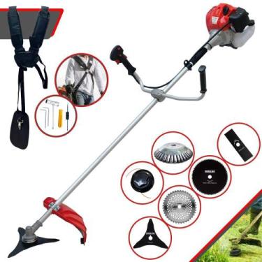 Imagem de Roçadeira Cortador de Grama À Gasolina Anmax CG430P-TB 43cc 2HP 9.000r