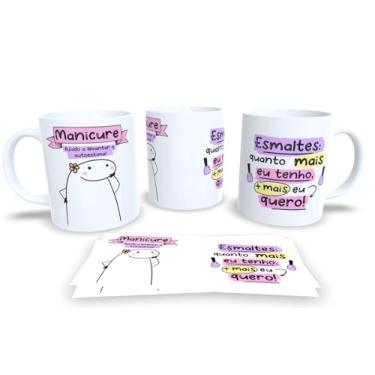 Imagem de Caneca Profissões Variadas – Porcelana de Estampa Criativa (Manicure)