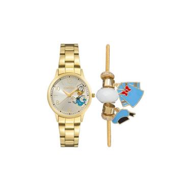 Imagem de Relógio Condor Feminino Ref: Co2035ngv/k4k Dourado Donald + Semijoia