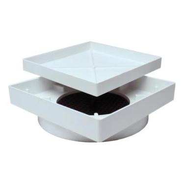 Imagem de Kit com 5 Ralos Ocultos Invisíveis 10x10 cm – Tampa Removível para Piso – Design Clean e Moderno – Em Plástico – Ideal para Banheiro, Lavanderia, Área Externa, Box e Sacada.