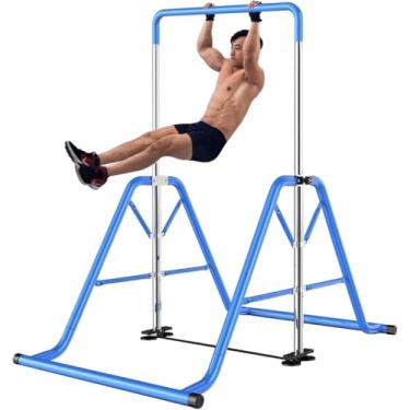 Imagem de Multifutiol Pull Up Bar Barra De Ginástica Dobrável Com Altura Ajustável Barras De Pull-up De Treinamento De Força Barra De Exercícios Pesados Barra Horizontal Para Academia Em Casa