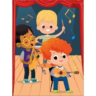 Imagem de Caderno Brochura Capa Dura Sapeca Masculino 96 Folhas Tilibra, 4