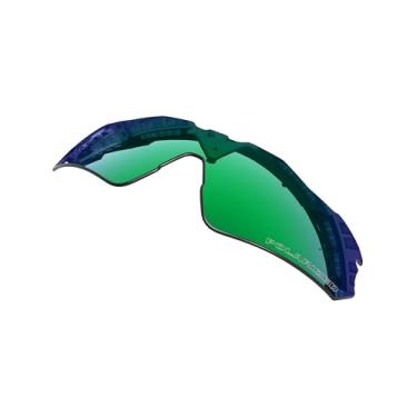 Imagem de Lentes de substituição OOWLIT compatíveis com óculos de sol Oakley Radar EV Path, Emerald Combine8™ Polarized, One Size