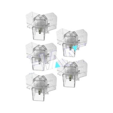 Imagem de Conector Hexagonal Diy Acessórios De Tubo Led Para Lâmpada De Favo De 