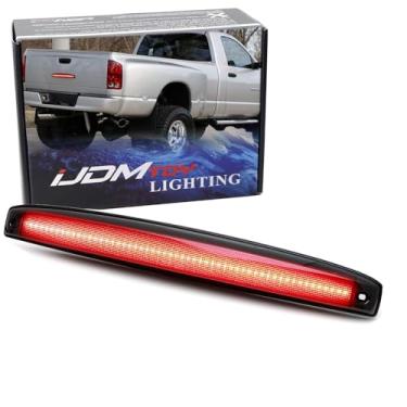 Imagem de iJDMTOY Lente fumê preta 54-SMD Full LED listra traseira central traseira ID ID barra de luz, compatível com Dodge RAM 2500 3500 Dually DRW 2003-2006